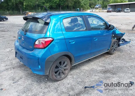 2024 Mitsubishi Mirage Black Edition z USA, uszkodzony, nr VIN ML32AWHJ4RH030996